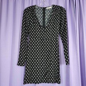 Honey Punch Long Sleeve Floral Dress